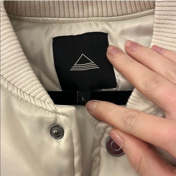 The Black Eyed Peas Masters of the Sun cream varsity jacket - Picture 3 of 7